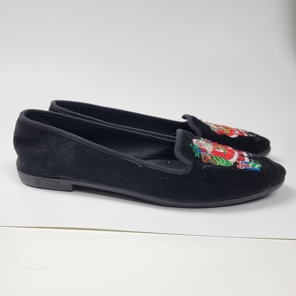 Vintage Gitano Christmas Santa Flats Loafers 7.5 - Picture 9 of 11
